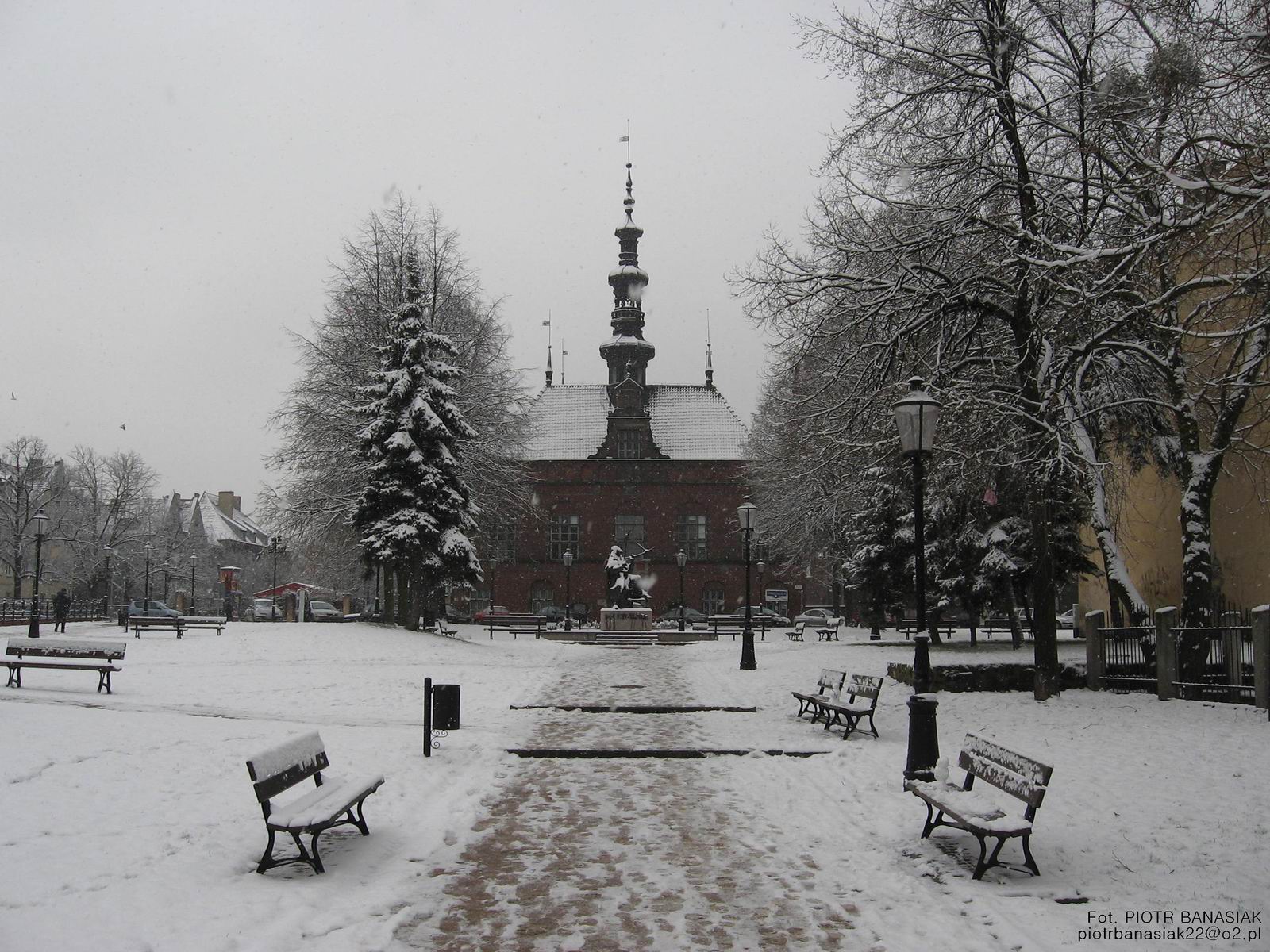Gdansk - Pomnik Jana Heweliusza